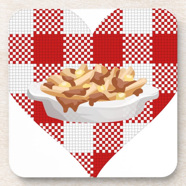 love poutine coaster (Front)