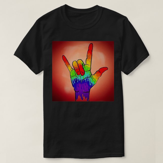 Love Pride T-Shirt (Design Front)