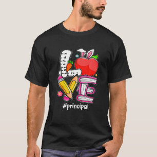 LOVE Principal Life Life Funny Easter Day Bunny Eg T-Shirt
