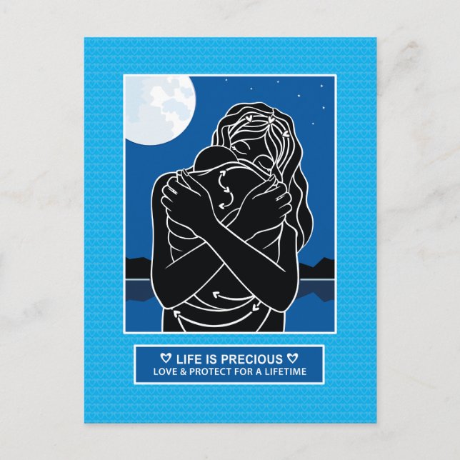 Love & Protect 1_ Carte postale (Devant)