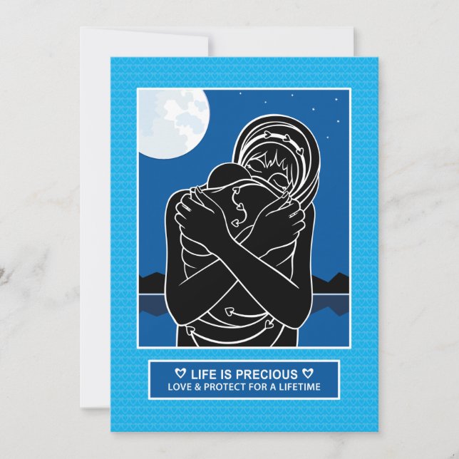 Love & Protect 2_5"x7" Flat Card (Front)