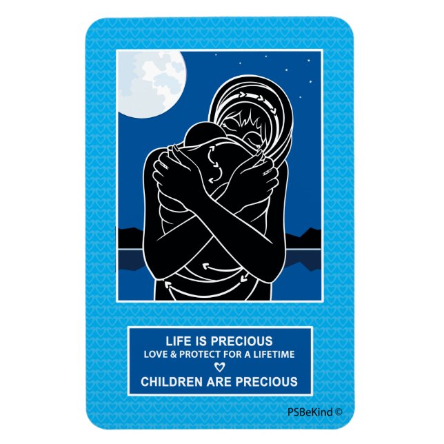 Love & Protect 2_Flexible Magnet 4"x6" (Vertical)