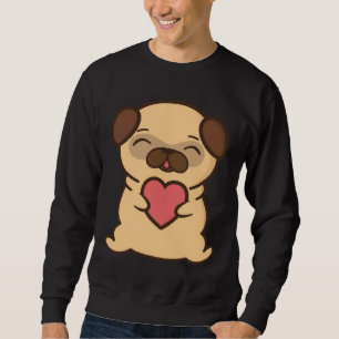Love pug Classic T-Shirt 573 Sweatshirt