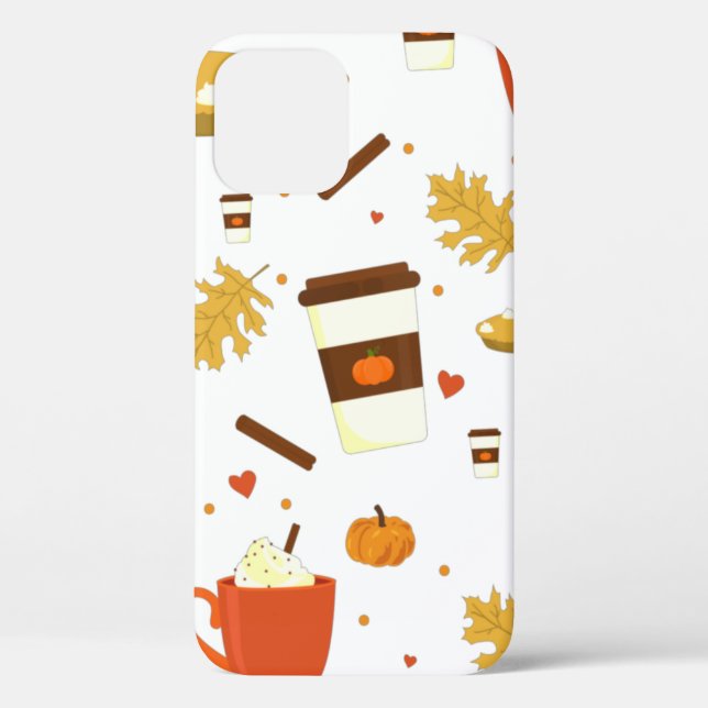 love pumpkin spice coffee Case-Mate iPhone case (Back)