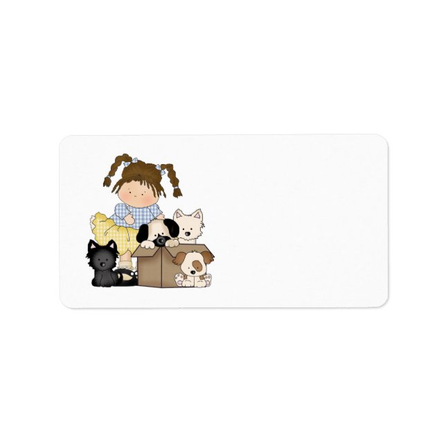Love Puppies Label (Front)