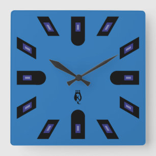 LOVE QKUIN STADIUM BY MASANSER SQUARE WALL CLOCK