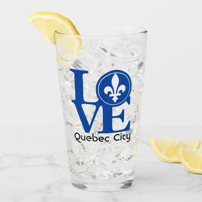 LOVE Quebec City Glass (Front Ice)