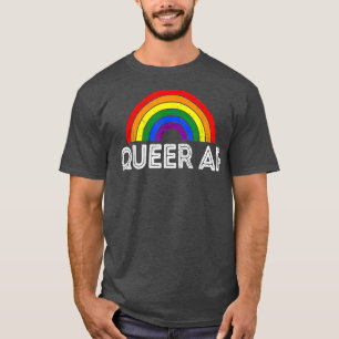 Love - Queer AF - LGBTQ Gay Lesbian Pride T-Shirt