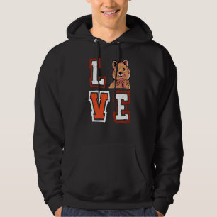 Love Quokka Australia Wombat Kangaroo Marsupial An Hoodie