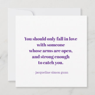 Love quote announcement