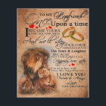 Love Quote For Boyfriend, Boyfriend Birthday Gift Flyer<br><div class="desc">Love Quote For Boyfriend,  Boyfriend Birthday Gift</div>