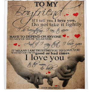 Love Quote For Boyfriend Cute Home Decor