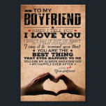 Love Quote For Boyfriend, Husband Love Birthday Photo Print<br><div class="desc">Love Quote For Boyfriend,  Husband Love Birthday</div>