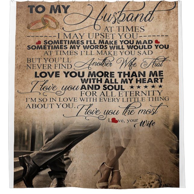 Love Quote For Husband | Funny Quotes Gift (Front)
