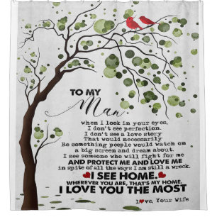 Love Quote For Husband   To My Man Gift