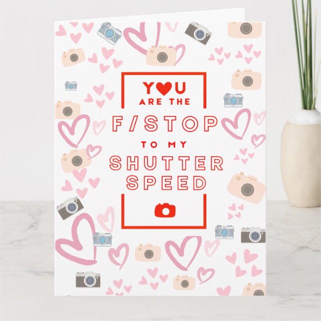 Love Quote for Photographers Card (Front)