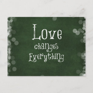 Love Quote Postcard