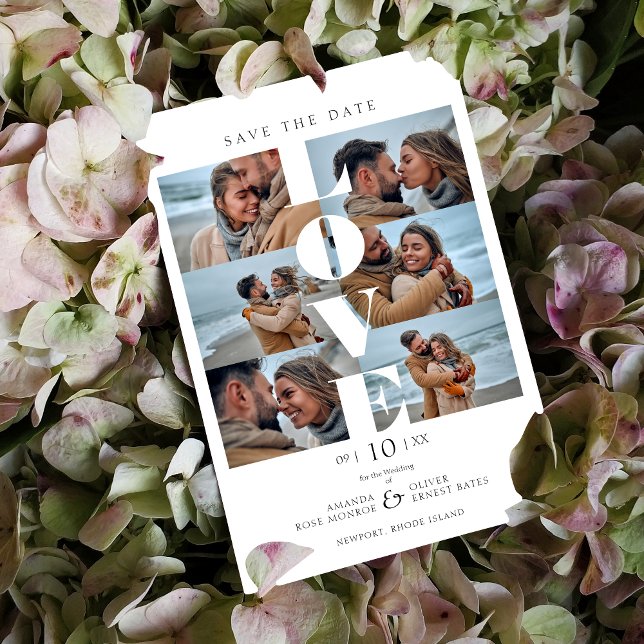 Love Quote Simple Elegant Modern 6 Photos Wedding (Creator Uploaded)