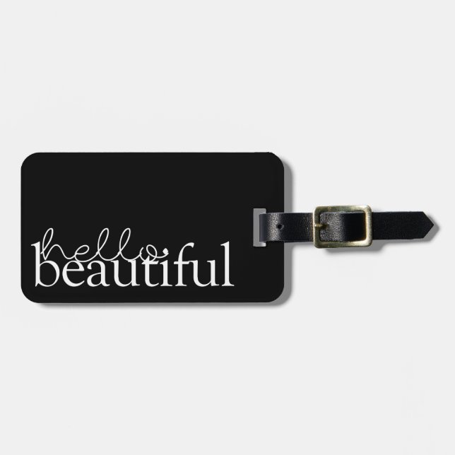 Love Quotes IV Luggage Tag (Front Horizontal)