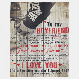 Love Quotes To Husband   To My Husband Letter   Fleece Blanket