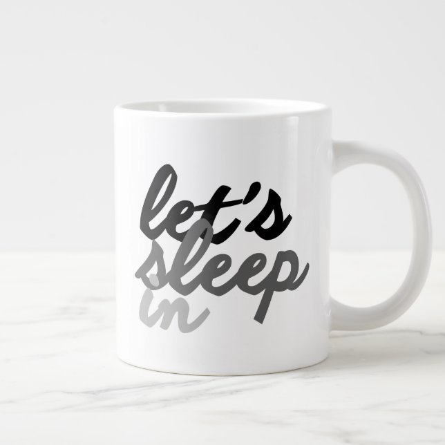 Love Quotes VI Large Coffee Mug (Right)