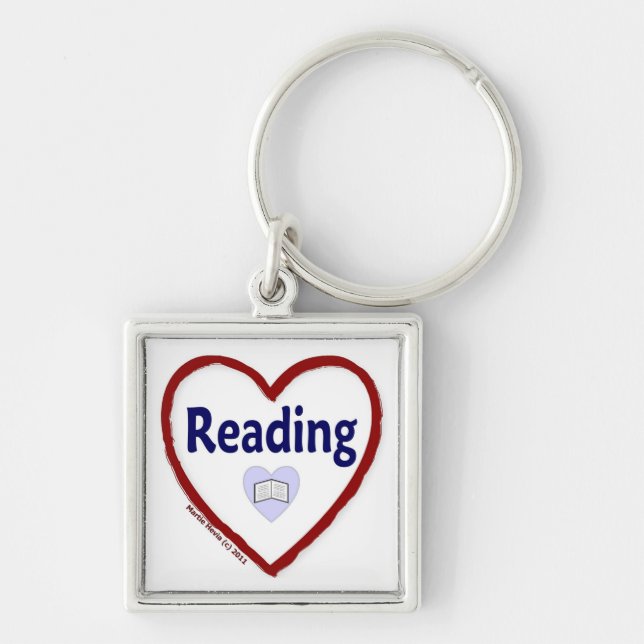 Love Reading Keychain (Front)