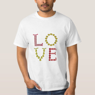 Love, Red and Yellow T-Shirt
