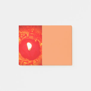 Love, Red Candle Light Post It Notes Christmas