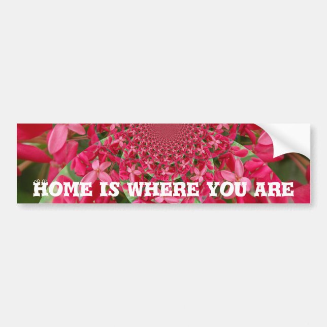 Love Red Crimson. Bumper Sticker (Front)