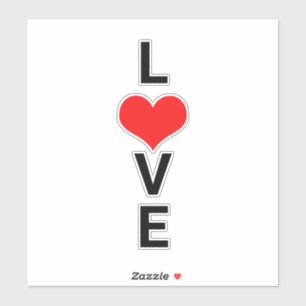 Love Red Heart Cute Valentine's Day White Cute