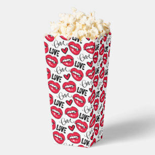 Love Red Lips  Favor Box