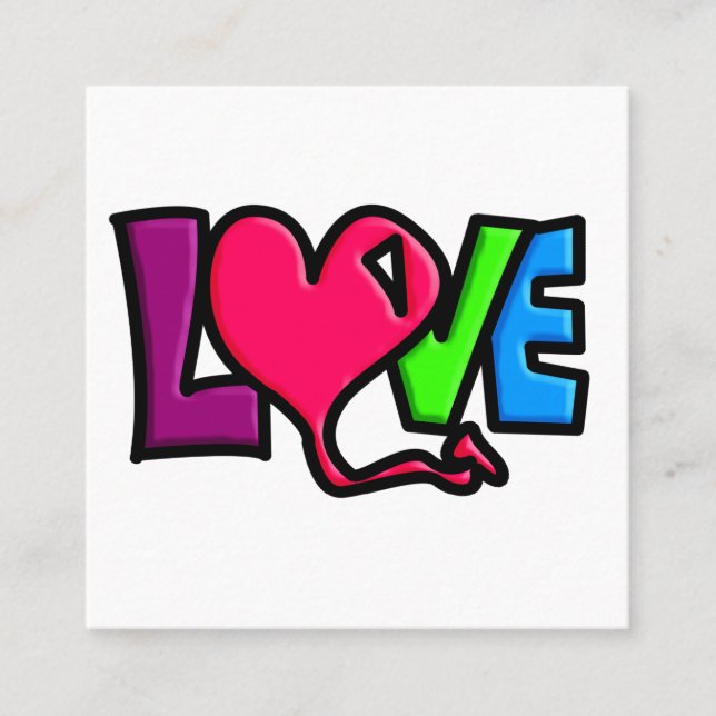 Love   referral card (Front)