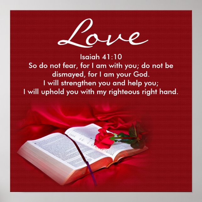 Love - Religious Poster - Christian (Front)