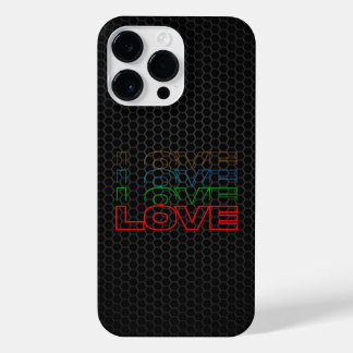 Love - Retro Edition iPhone 14 Pro Max Case