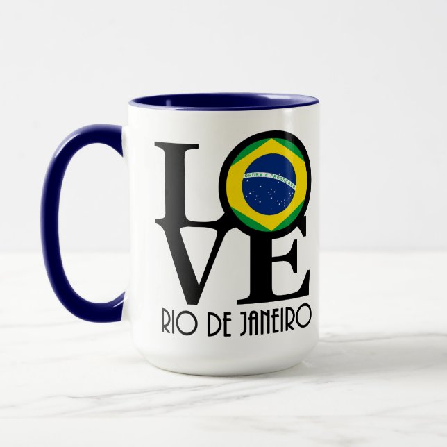 LOVE Rio de Janeiro 15oz Mug (Left)