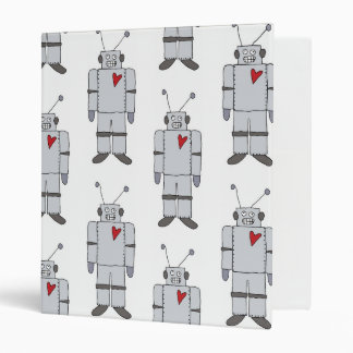 Love Robots Three RIng Binder