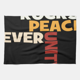 Love Rocks Kitchen Towel