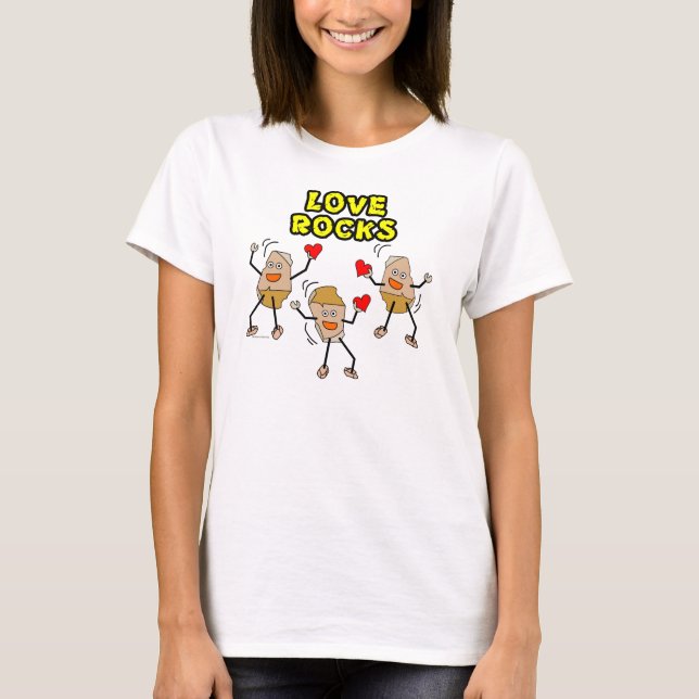 Love Rocks T-Shirt (Front)