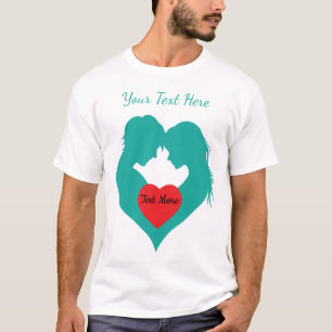 Love & Romance Concept Design with Heart Elements T-Shirt
