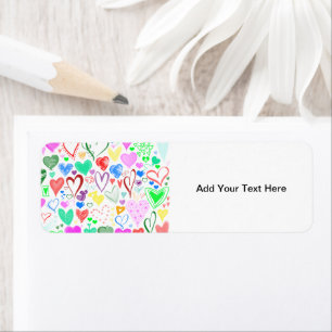 Love, Romance, Hearts - Red Blue Pink Green