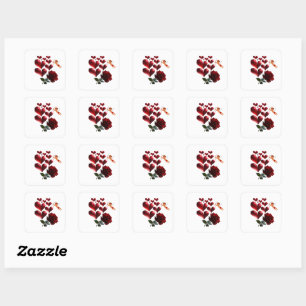 Love & Romance – Valentine’s Day Special  Square Sticker