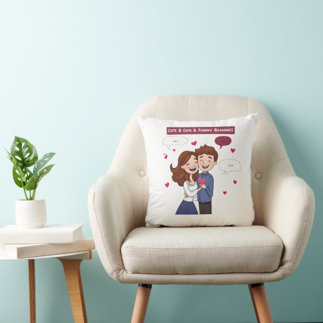 Love & Romance – Valentine’s Day Special  Throw Pillow (Chair)