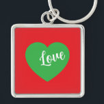 "Love Romantic Couple Design Keychain" Keychain<br><div class="desc">"Carry love with you always with our charming 'Love' keychain. This delicate accessory is the perfect reminder of the most beautiful feeling, ideal for expressing your affection to that special someone or for adding a romantic touch to your own keys. With an elegant and timeless design, this keychain is the...</div>