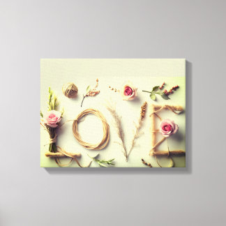 “Love Rose” Canvas Art