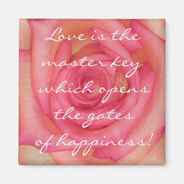 Love Rose Magnet (Front)