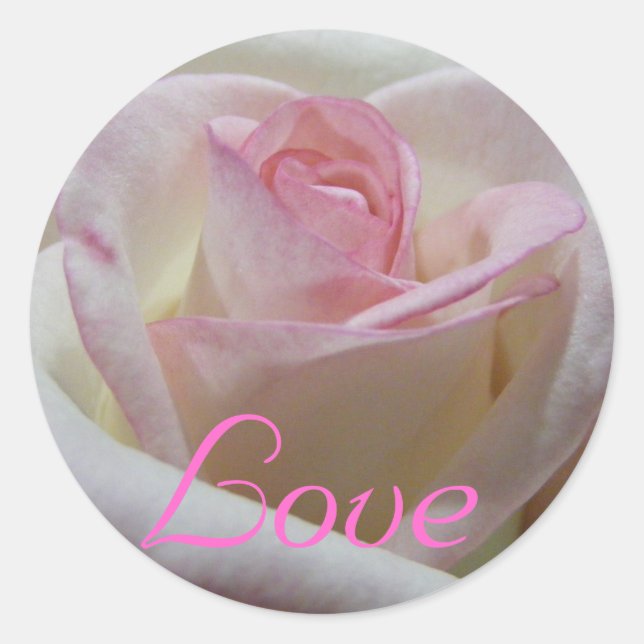 Love  Rose Sticker (Front)