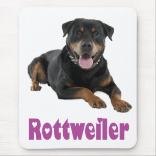 Love Rottweiler Puppy Dog Mousepad