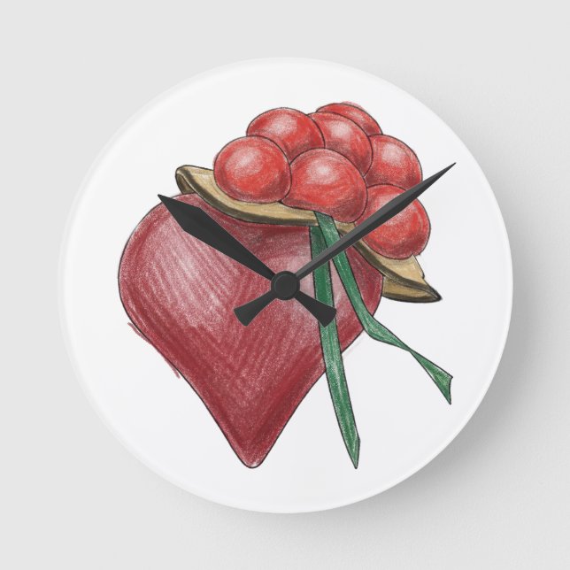 love round clock (Front)