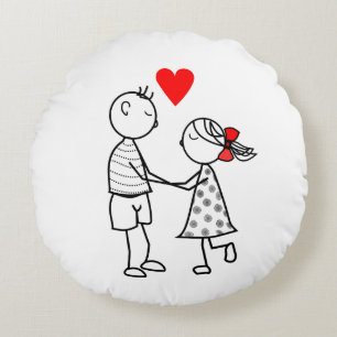 LOVE ROUND PILLOW