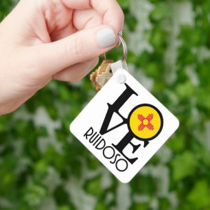 LOVE Ruidoso New Mexico  Keychain